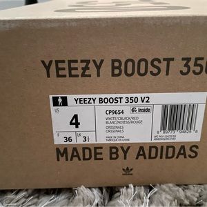 Yeezy zebra shoes new condition with box